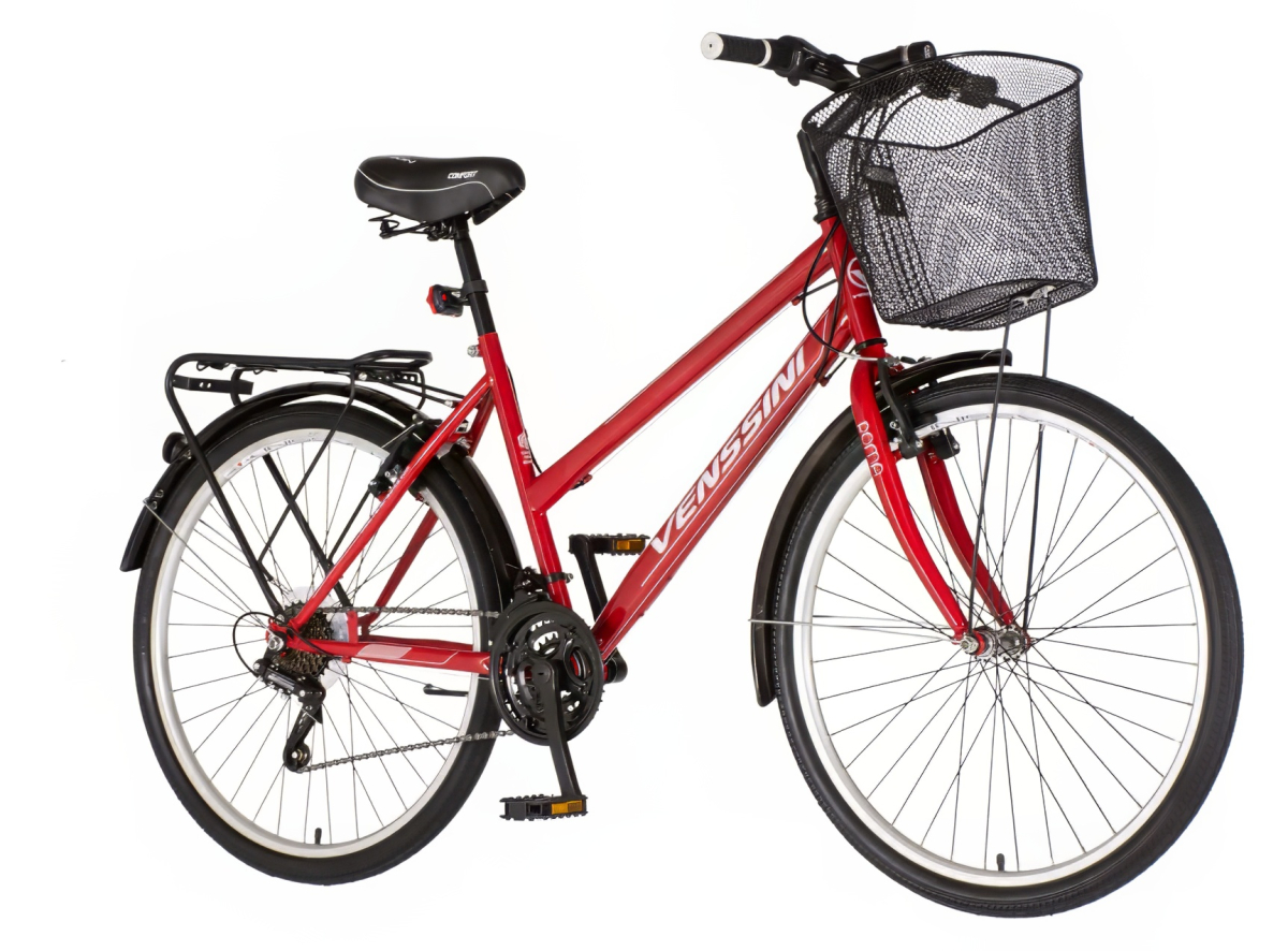 Bicikl Venssini Roma 26" crveno beli