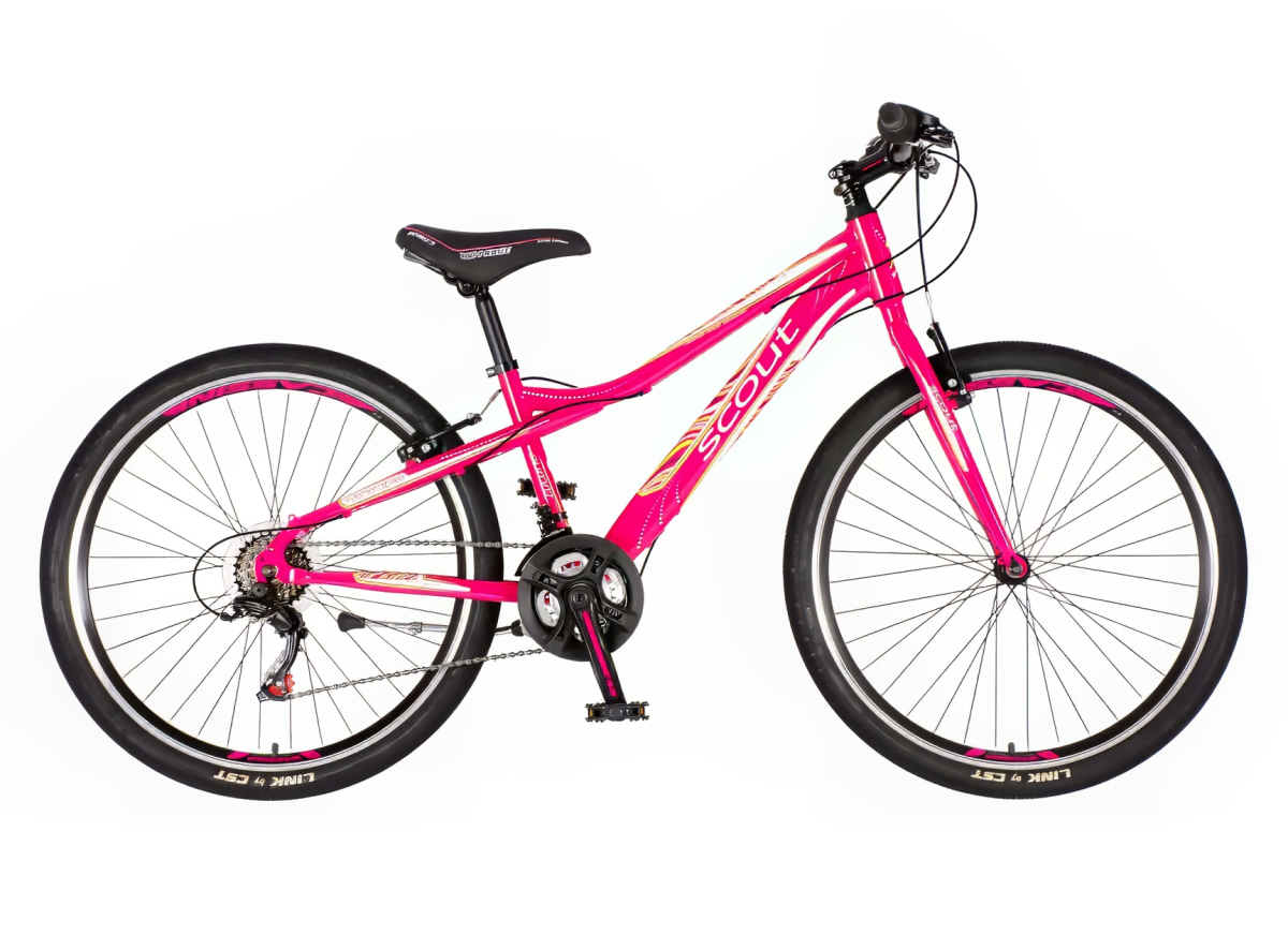 Bicikl Visitor Aurora 26" roze multikolor