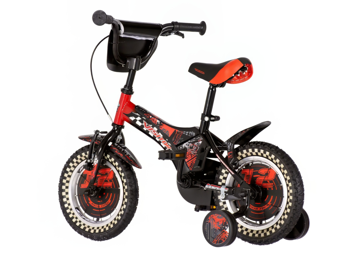 Bicikl Visitor Nitro 12" crno crveni