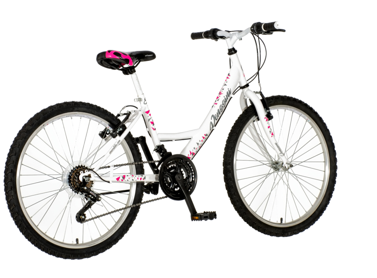 Bicikl Venssini Parma Ella 24" sivo roze