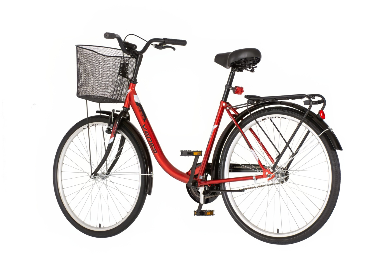 Bicikl Venssini Venecija 26" bordo beli