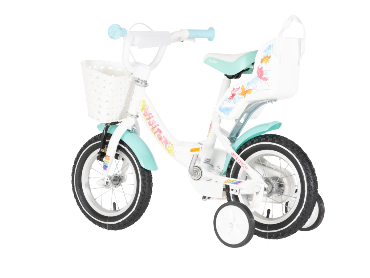 Bicikl Visitor Lola  12" belo tirkiz