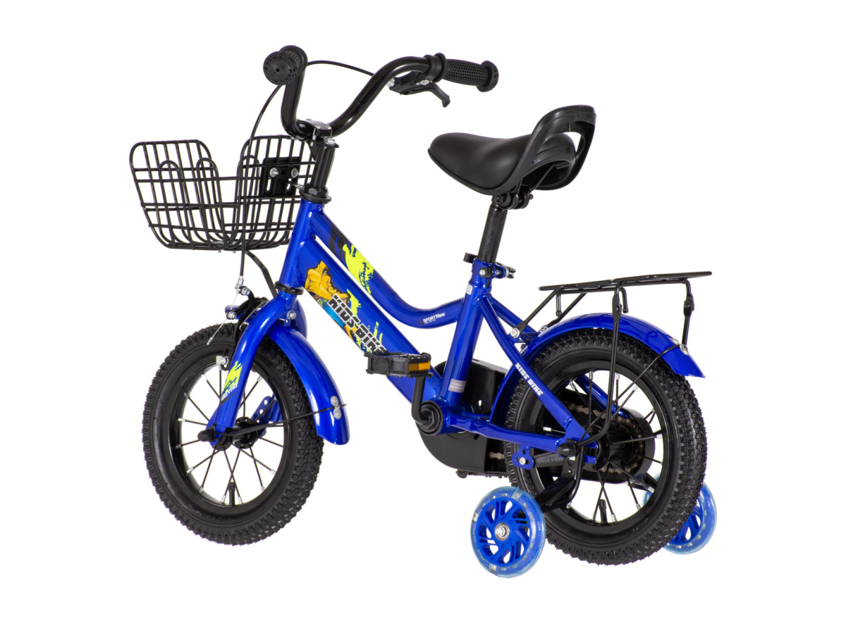 Kids bike Music plava 12 2024