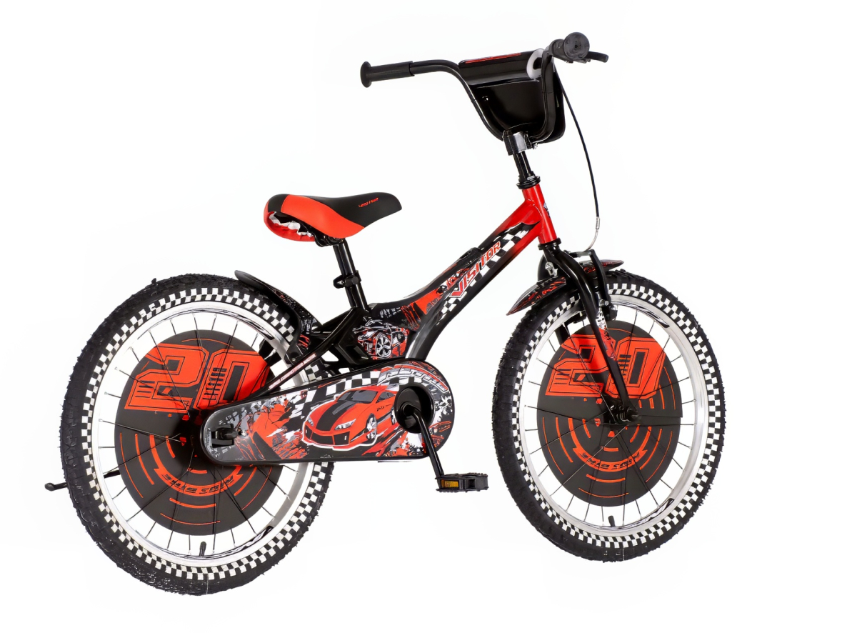 Bicikl Visitor Nitro 20" crno crveni
