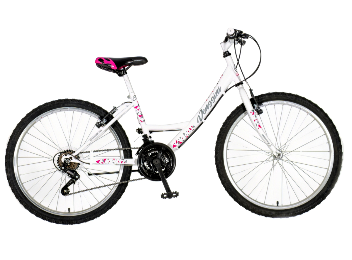 Bicikl Venssini Parma Ella 24" sivo roze