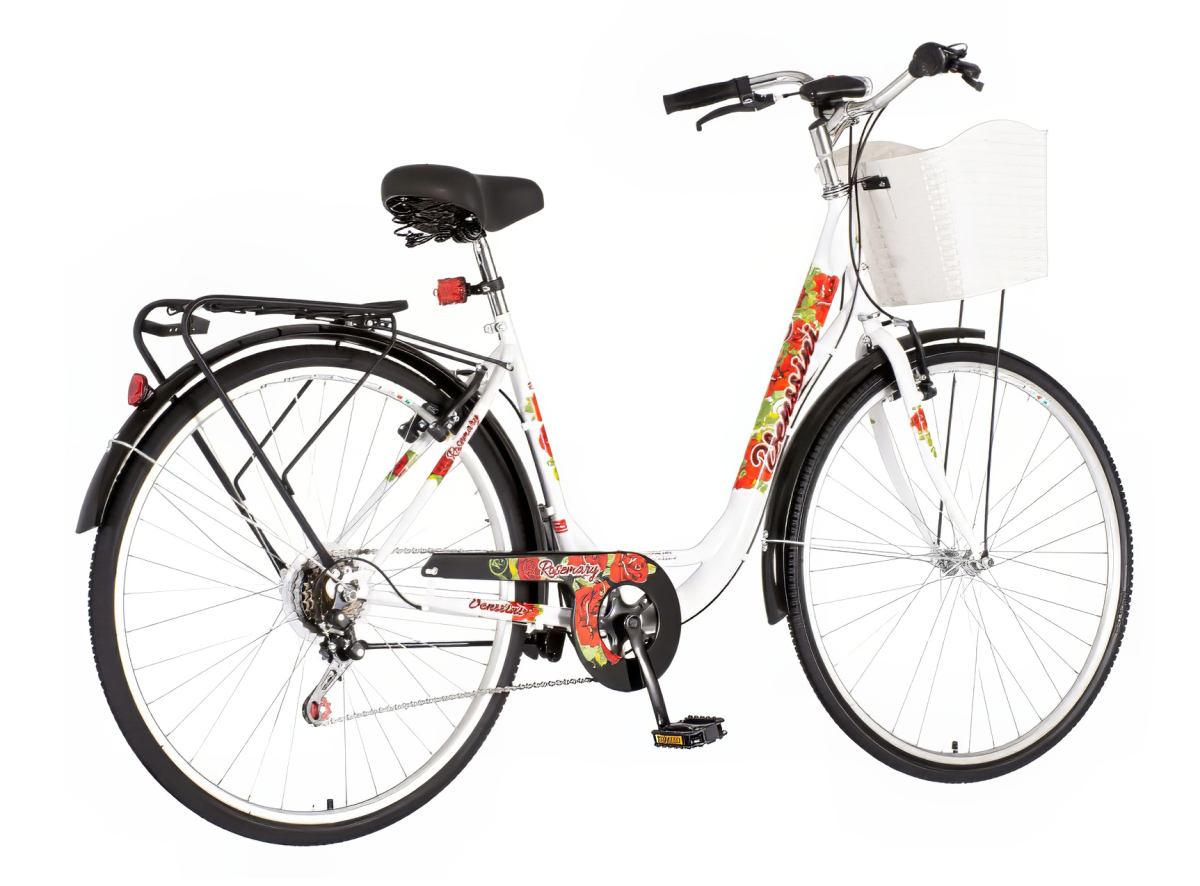 Bicikl Venssini Diamante 28" belo crveni