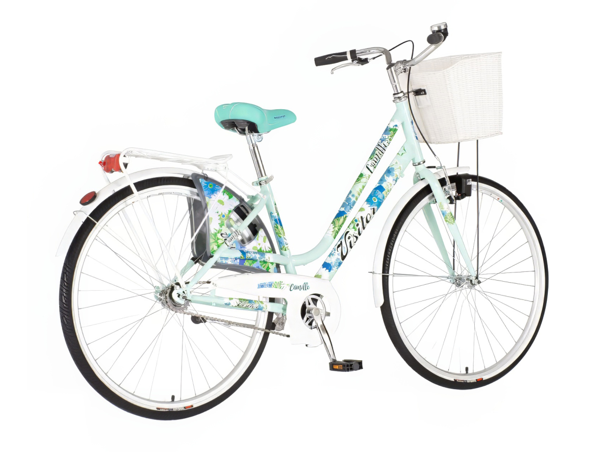 Visitor camille fashion bicikla tirkiz plava-fas289f