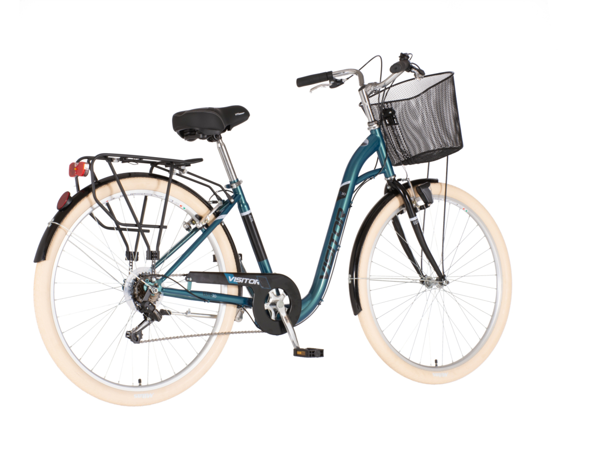 Bicikl Visitor Elite 28" plavo crni