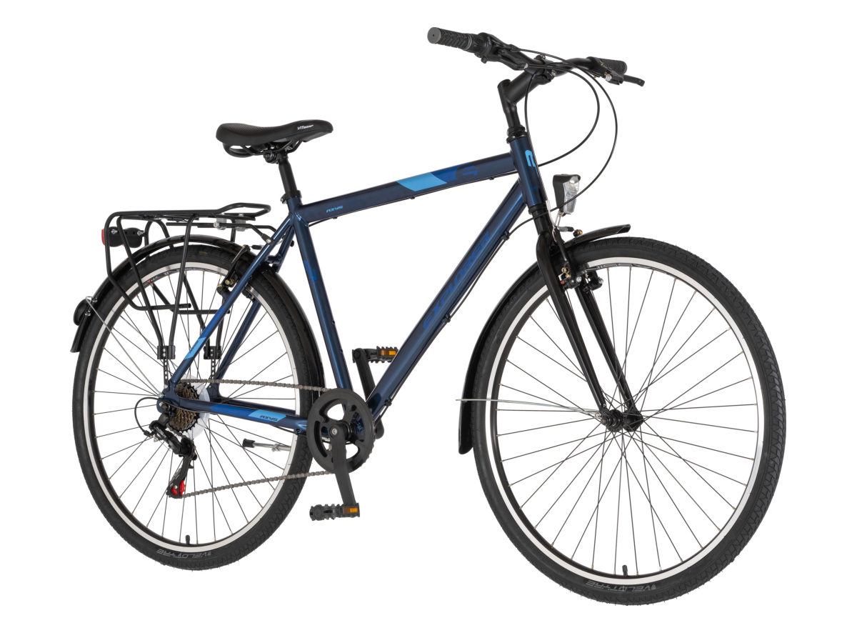 BICIKL TOUR EXPLORER AXYS 28" ALU 21" V-BRAKE  6 BRZINA 167-192CM (L/XL) PLAVI PERLA