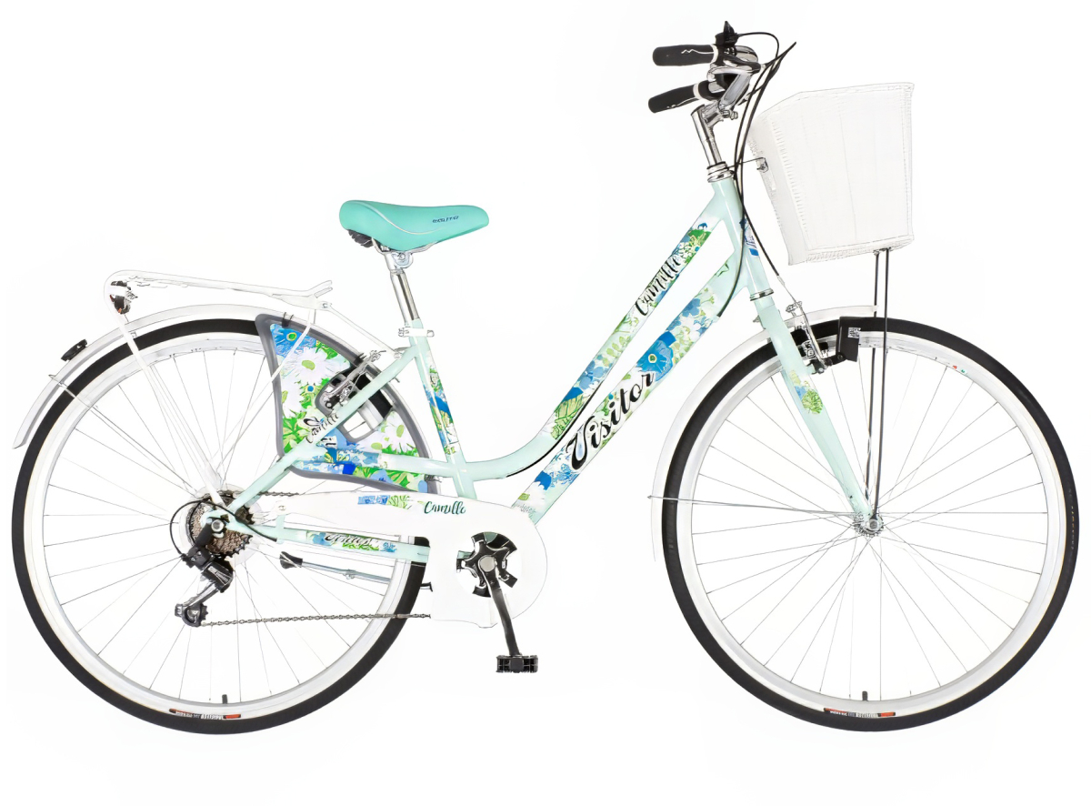 Visitor camille fashion bicikla tirkiz plava-fas289s6