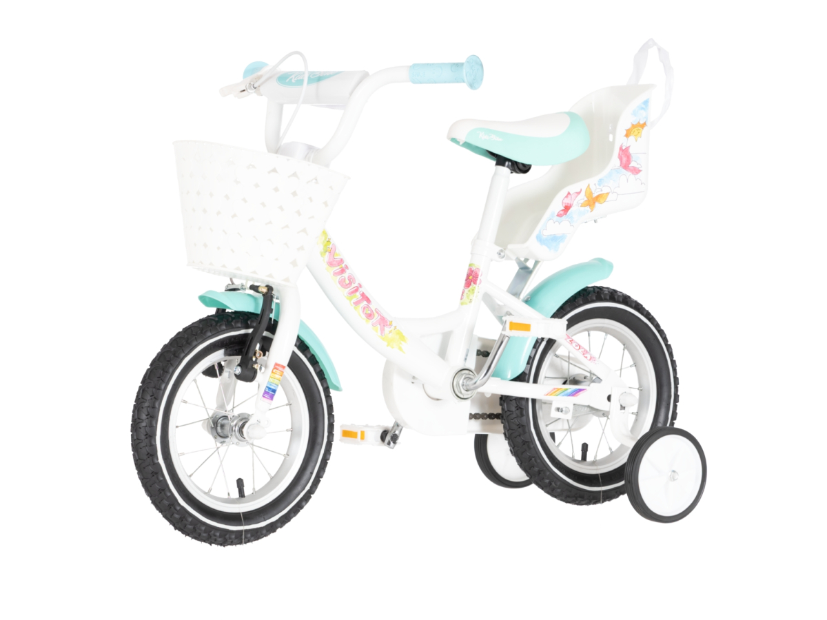 Bicikl Visitor Lola  12" belo tirkiz
