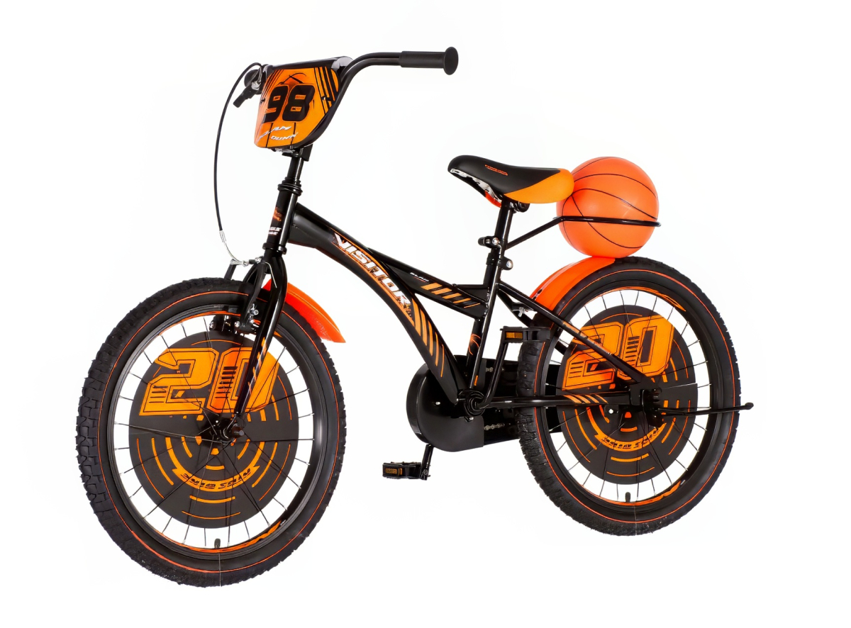 Bicikl Visitor Basket  20" crno narandžasti