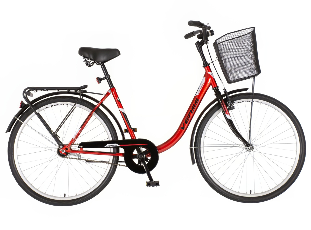 Bicikl Venssini Venecija 26" bordo beli