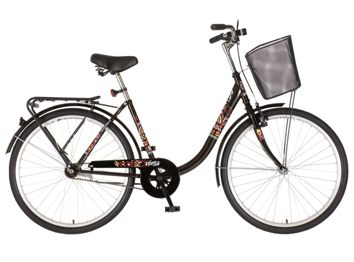 Bicikl Venssini Venecija 26" crno crveni