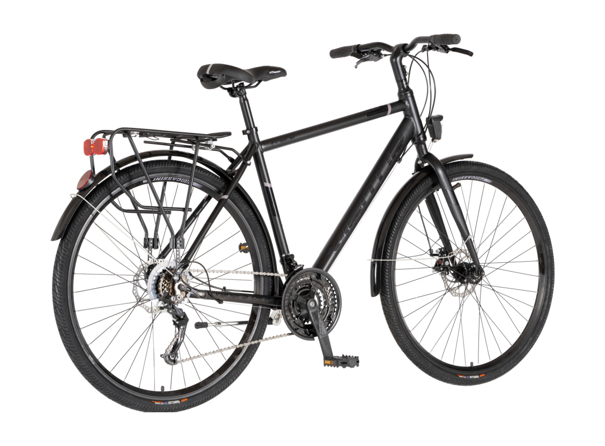 BICIKL TOUR VISITOR TRACE 28" ALU 21" DISK DUPLI 21 BRZINA 175-193CM (XL) CRNI