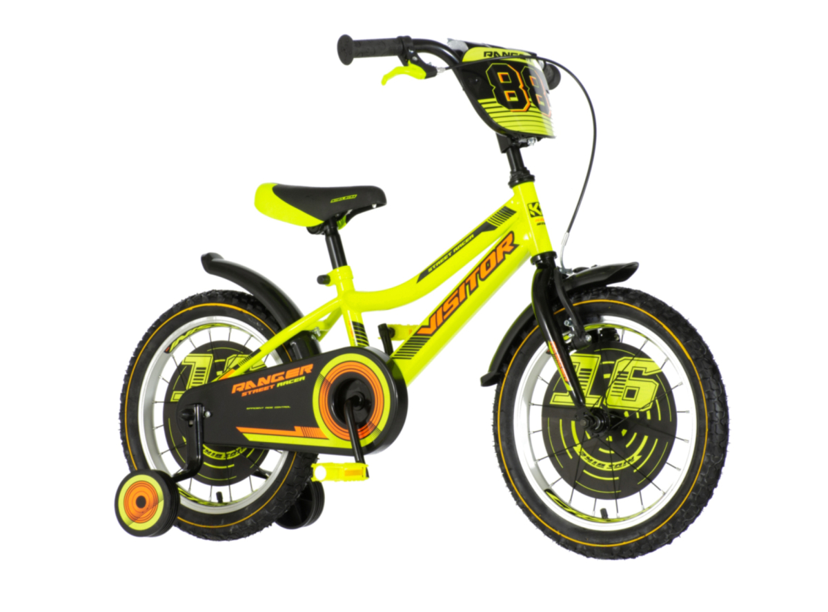 Bicikl Visitor Ranger  16" neon žuti