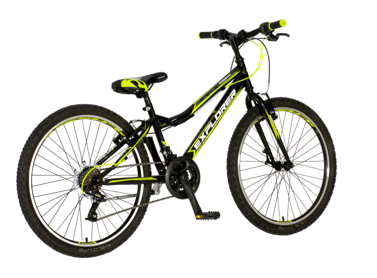 Bicikl Explorer Magnito 24" crno zeleni