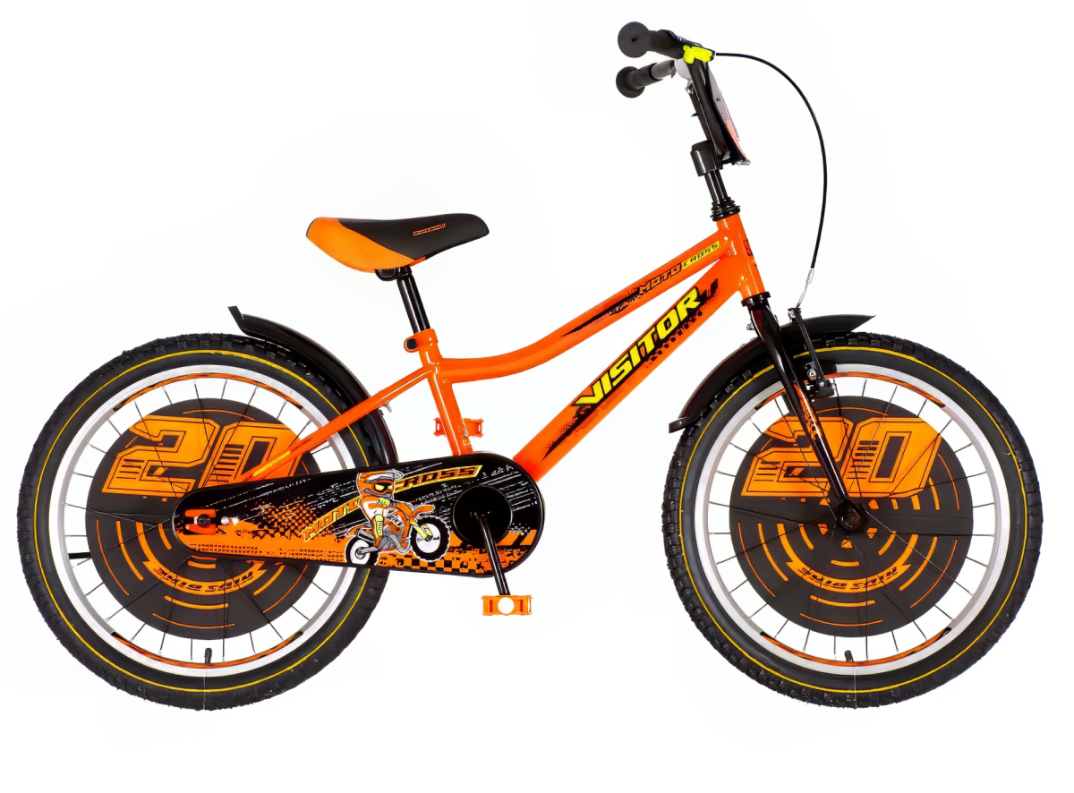 Bicikl Visitor Moto cross 20" narandžasti