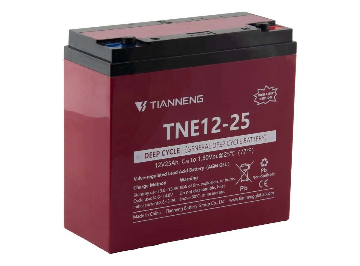 EB.BATERIJA OLOVNA 12V 25AH TIANNENG TNE12-25 GRAPHENE