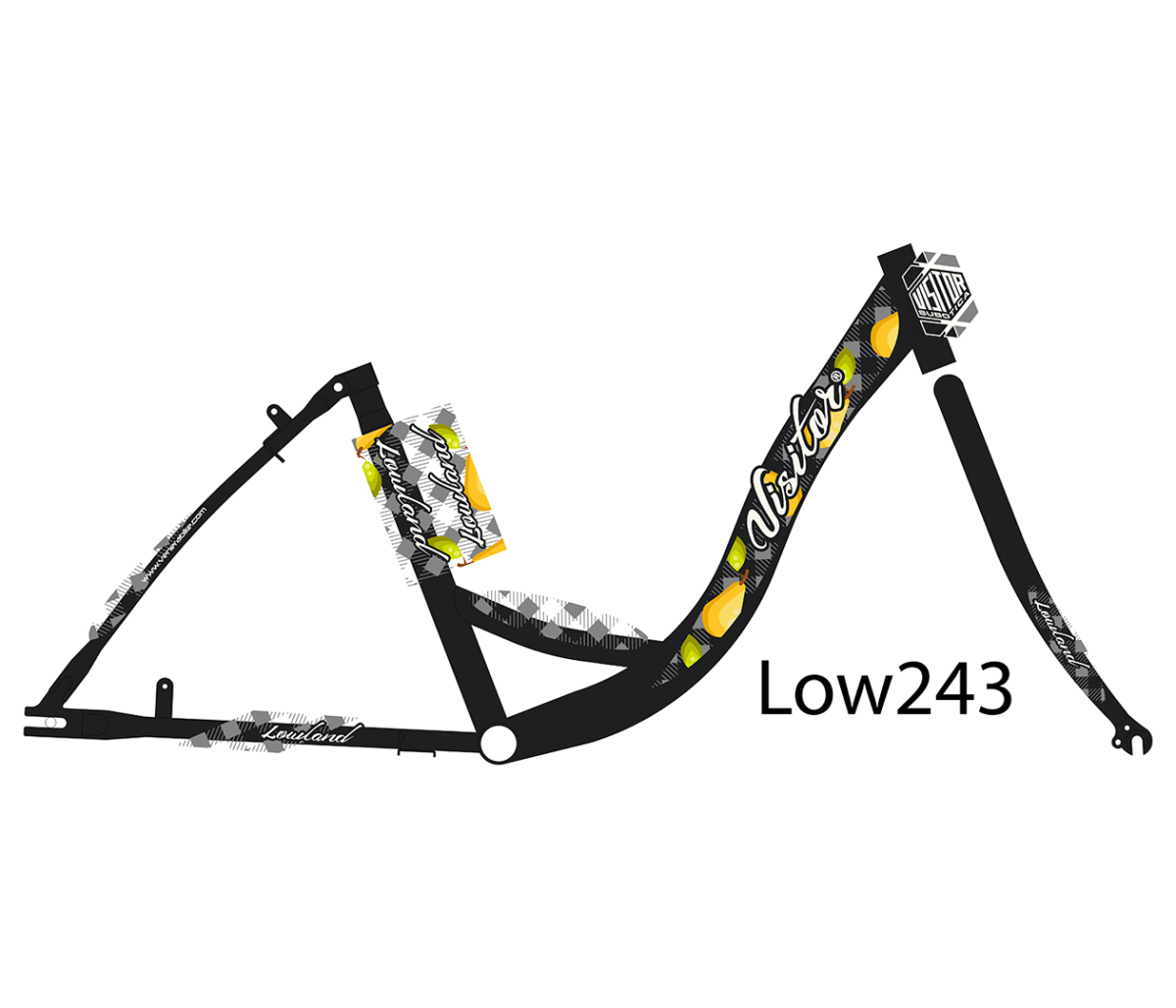 Low243 24/15 F.RAM KINA za visitor lowland crni 2021