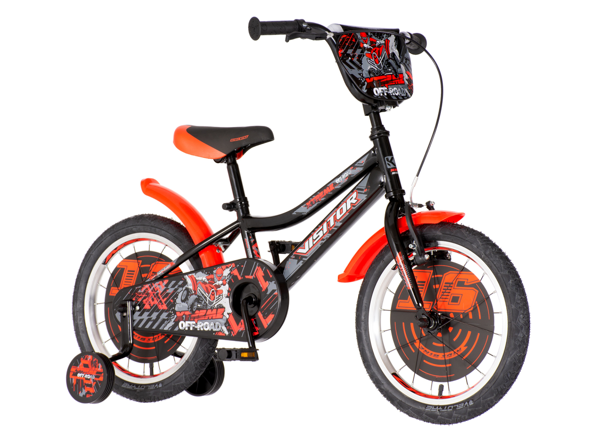 XTR160 16 F.RAM CASSINI ZA DECIJI B.XTREME VISITOR CRNI 2020 @@