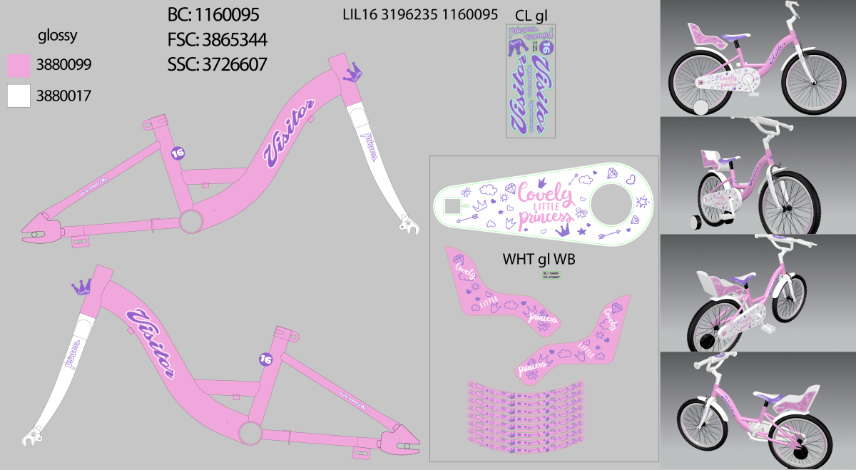 F.VILA ZA RAM LIL162DZTVKK/241R8P9/16"9"-3196235 2024 ##