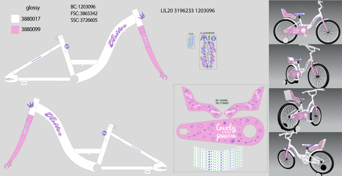 NAL.P.RAM.VEN STICKER LIL202DZTVKK/24AR9P14/20"10"