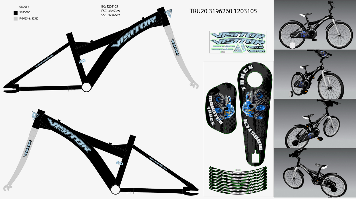 NAL.P.RAM.VENSTICKER TRU202DMTVKK/24AR10P1/20"10"