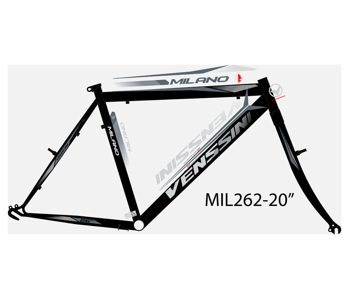Mil262 26/20 F.RAM CASSINI za venssini milano crni 2021 @@