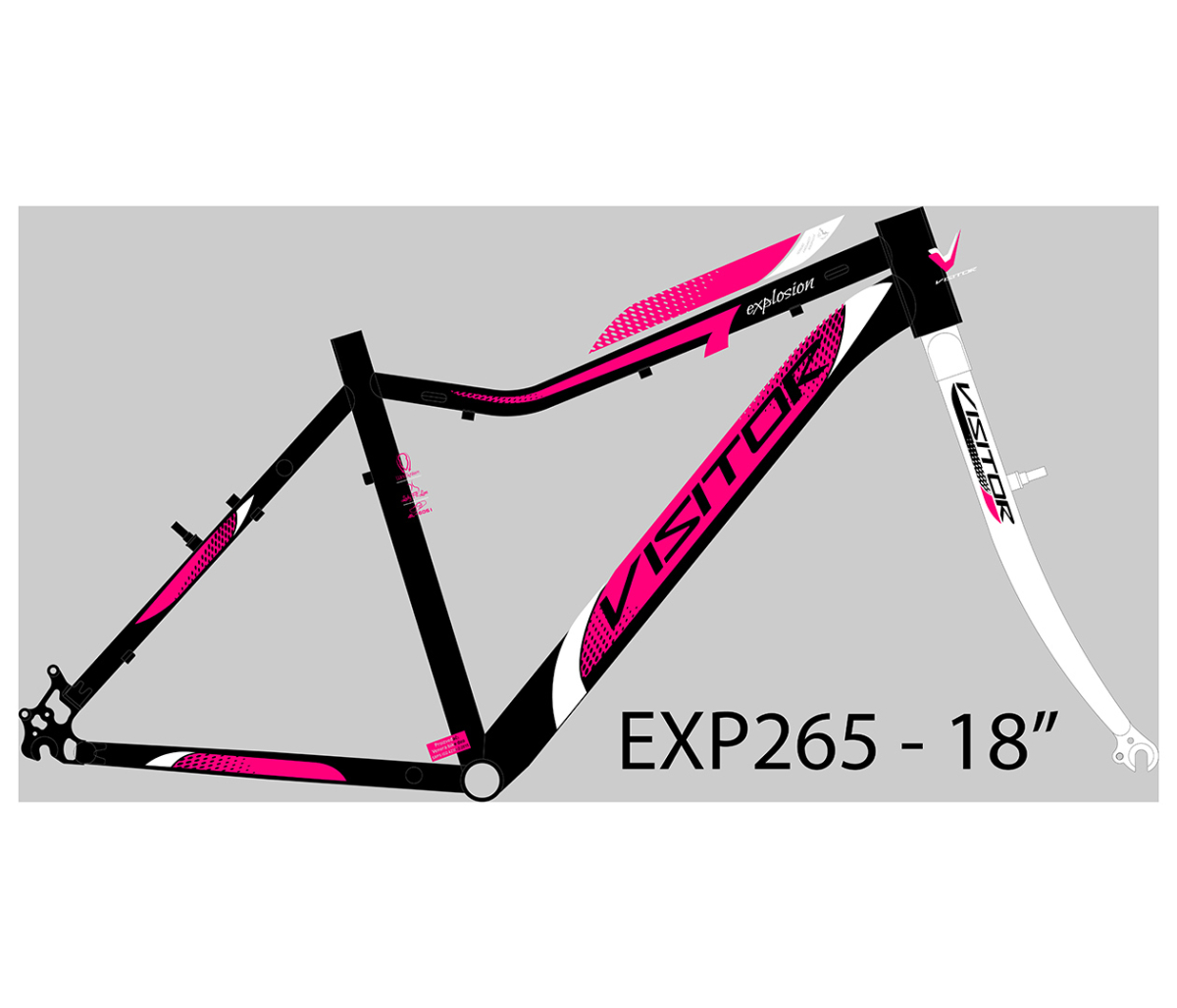 Exp265 26/18 ram za visitor explosion crni 2021