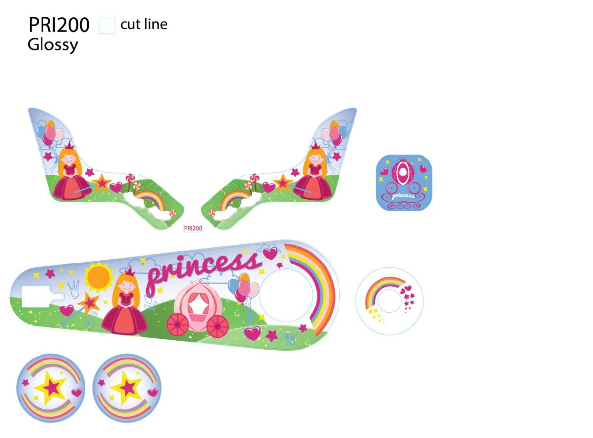 NAL.P.VEN PRI200 SET NALEPICA PRINCESS 20 ZA POMO.TOC BLATOBRAN LANC 2017