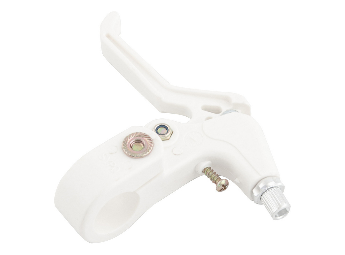 Ručica kočnice samo desna pvc bela low za dečije bicikle