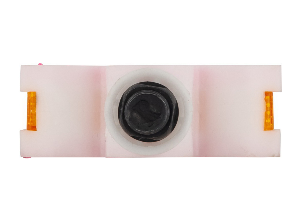 Pedala dečja pvc roza cvetić 1/2”uži navoj 78 x 95 x 27 mm