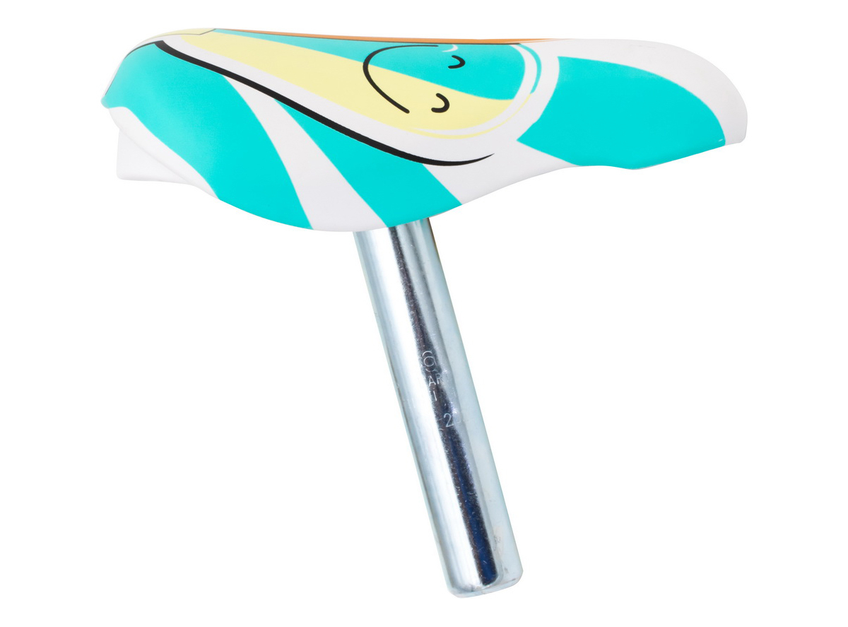 Dečije sedište za bicikl 12 Monte Grappa tirkiz belo Ice cream