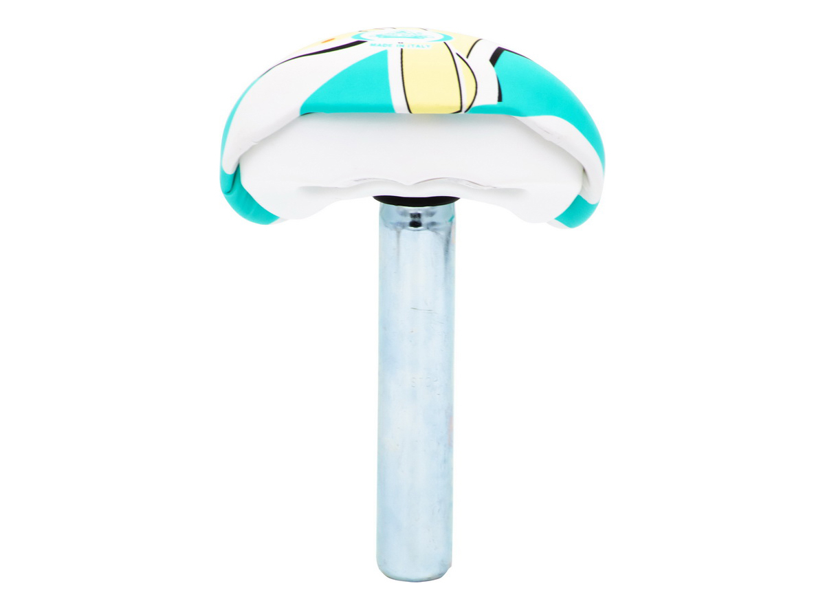 Dečije sedište za bicikl 12 Monte Grappa tirkiz belo Ice cream