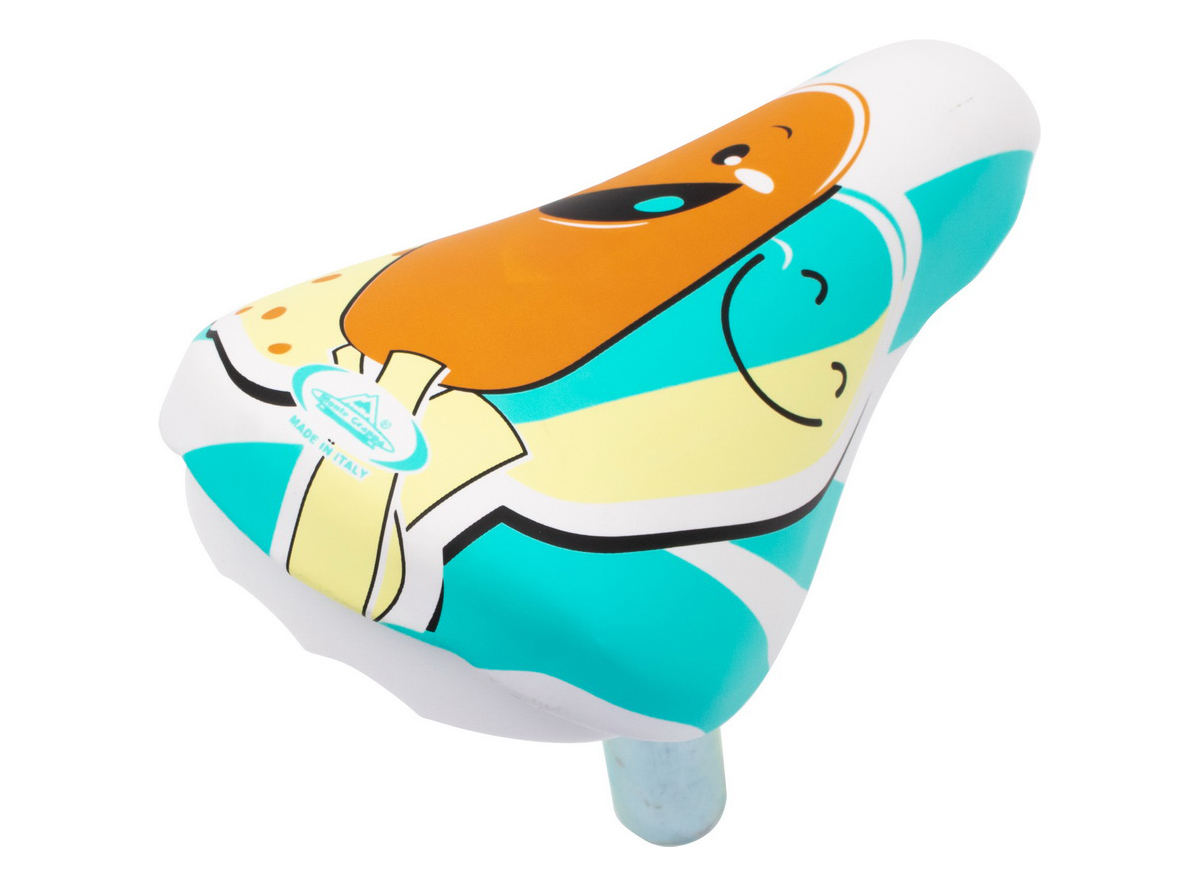 Dečije sedište za bicikl 12 Monte Grappa tirkiz belo Ice cream