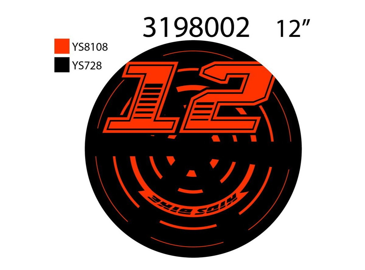 FRIZBI Uniset.12.friz neon narandzasti ys8108 2021