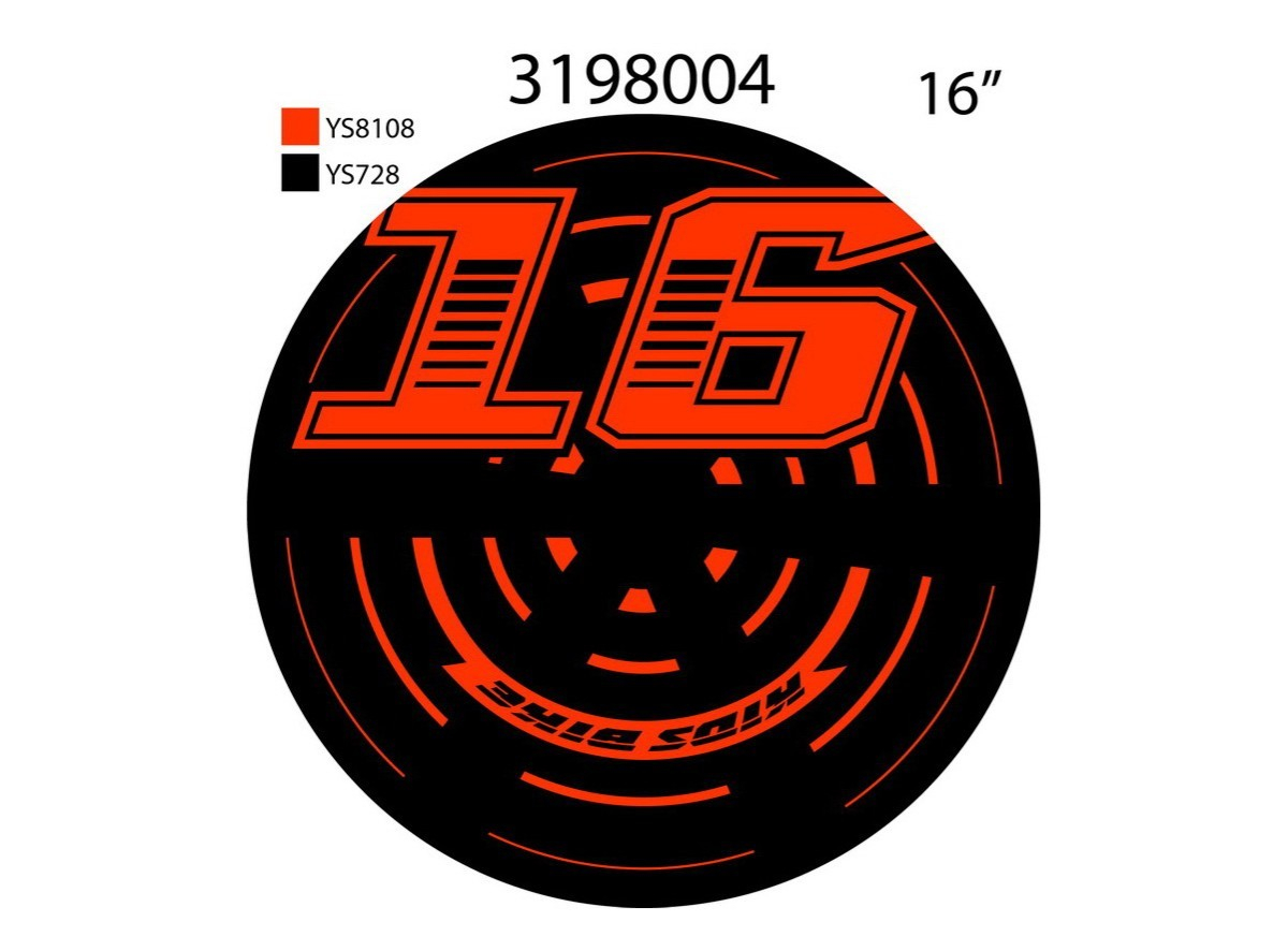 FRIZBI Uniset.16.friz neon narandzasti ys8108 2021