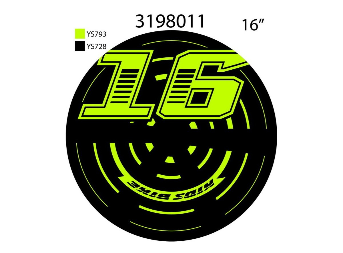 FRIZBI Uniset.16.friz neon zuti ys793 2021