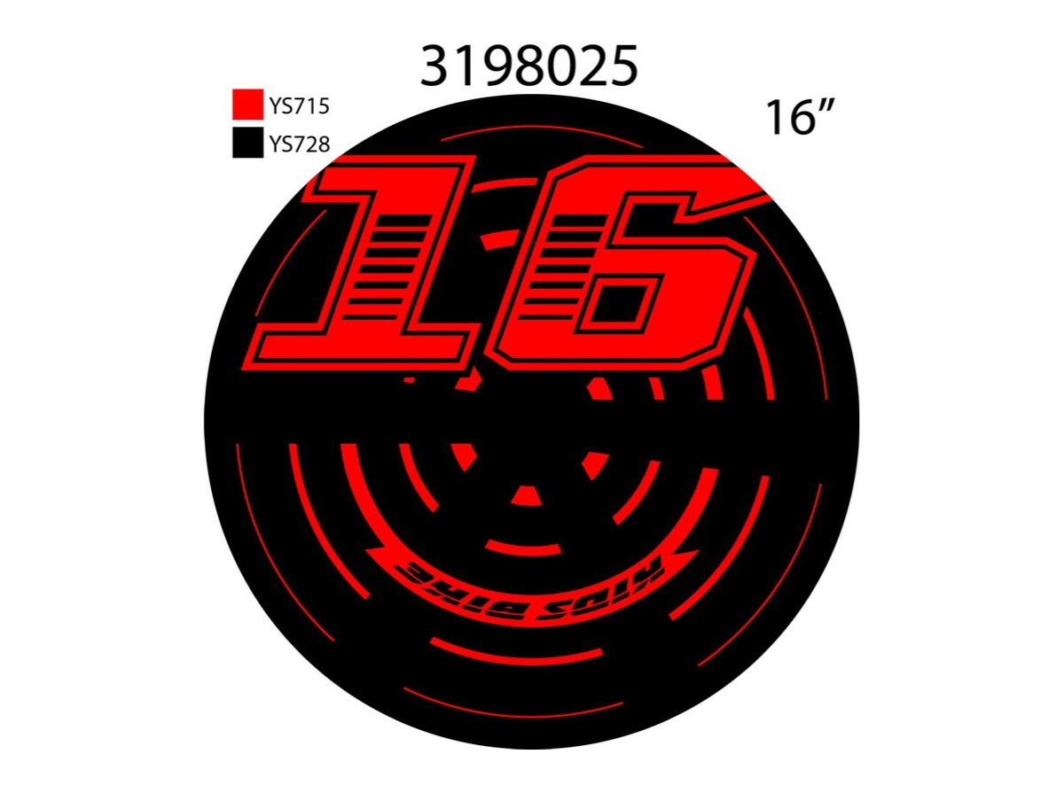 FRIZBI UNISET.16.FRIZ CRVENI YS715 2021