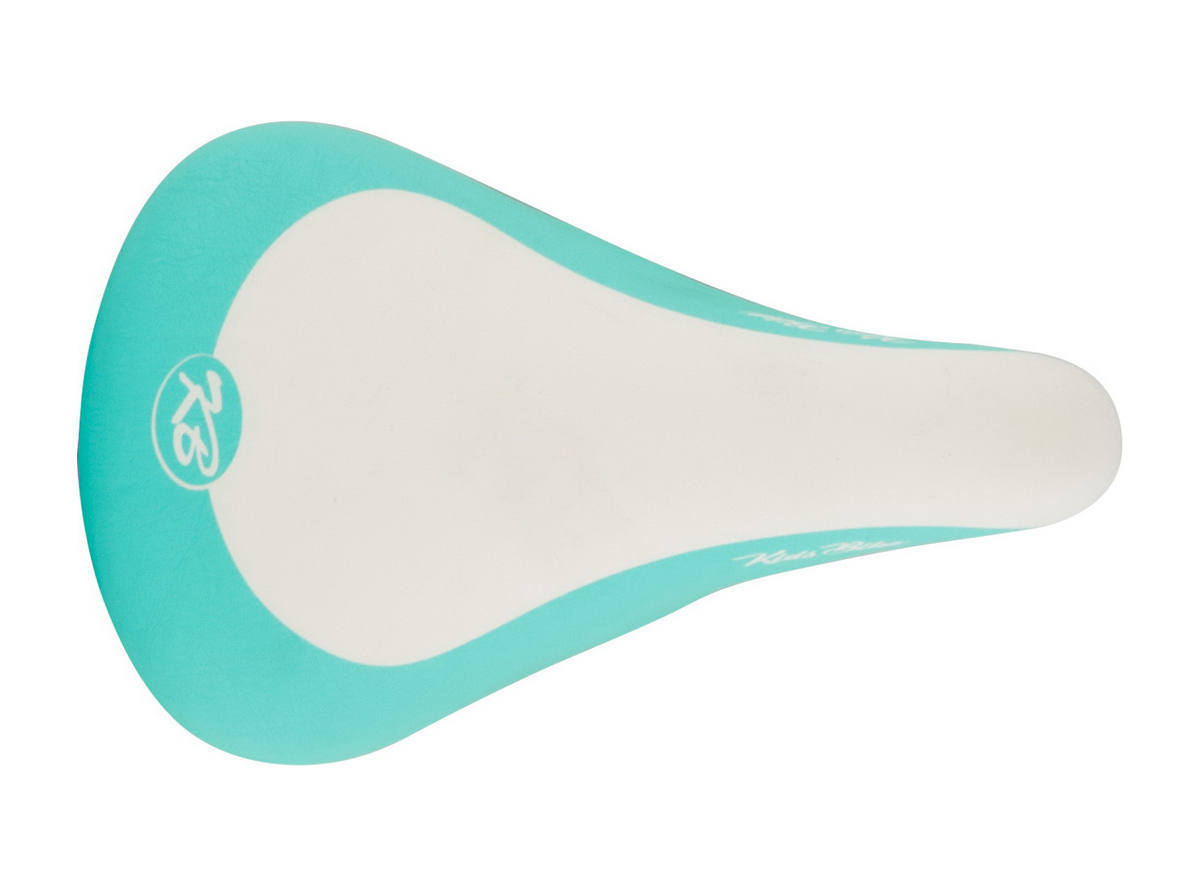 Dečije sedište za bicikl 16 tirkiz belo