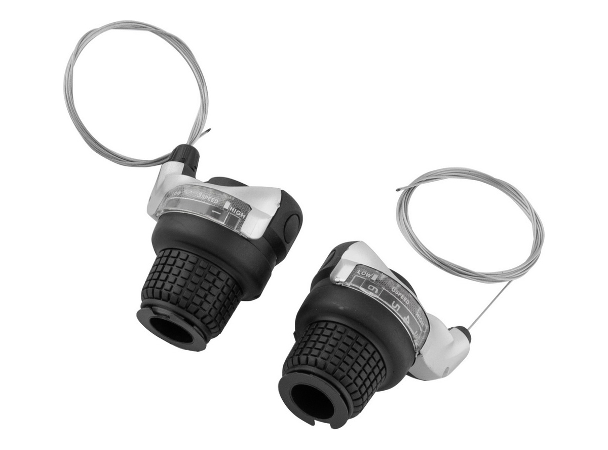 Ručice menjača 3/6 index revo shift crne