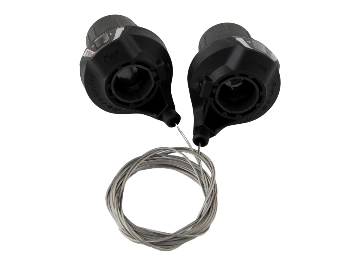 Ručice menjača shimano l+d 3/6 revoshift aslrs35