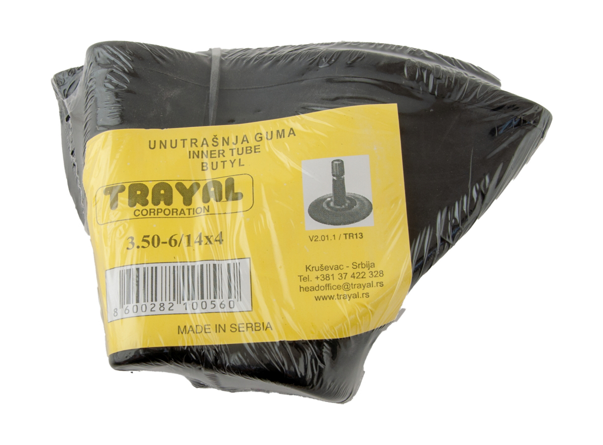 VP.BIC.UN.,  14X4.0;  102-356 14 INCH AV GUMA;  CRNA;  TRAYAL, 2027