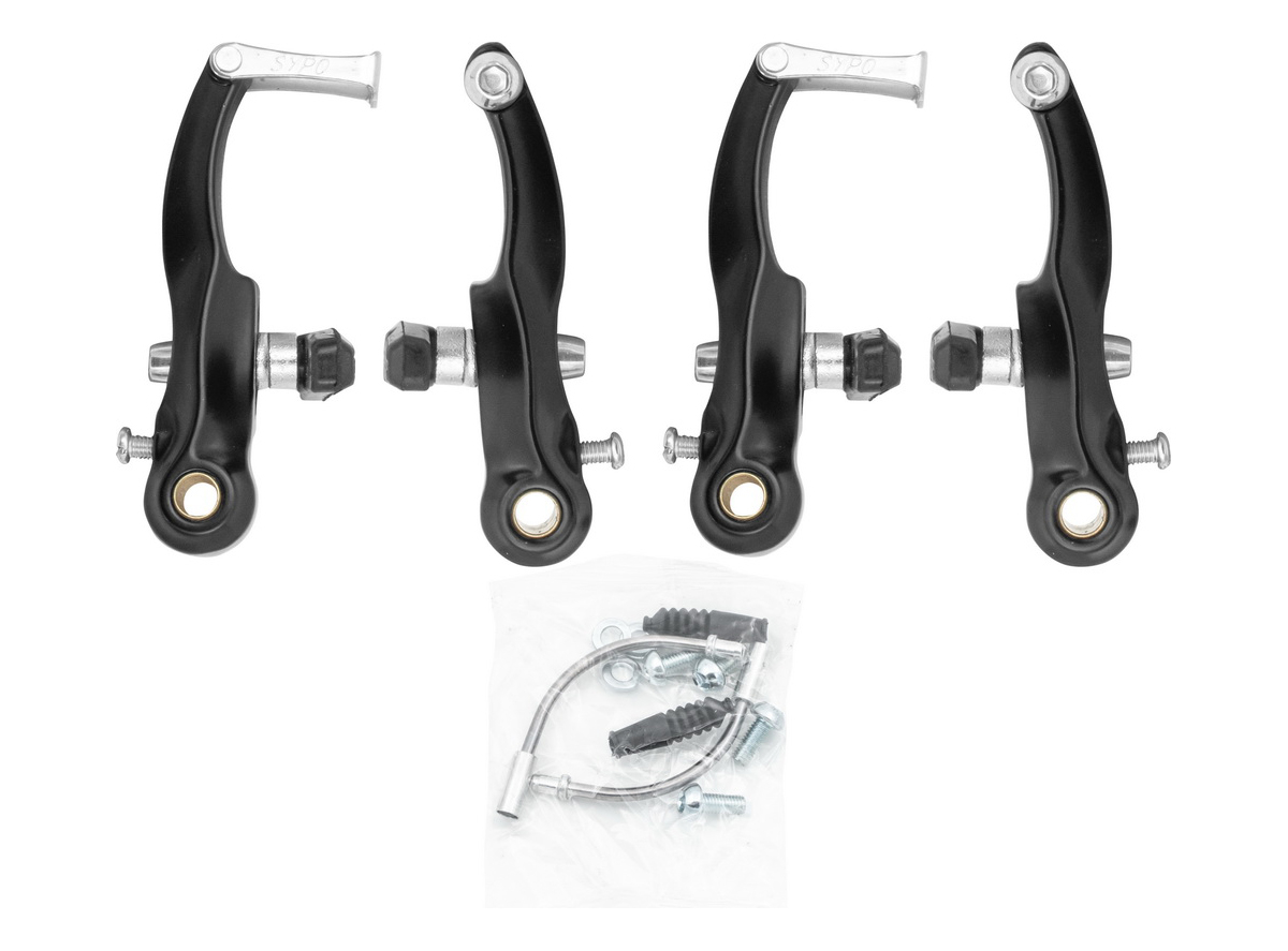 Garnitura v-brake alu crn yd-v30,vis 90mm,pak 50mm sypo 2023