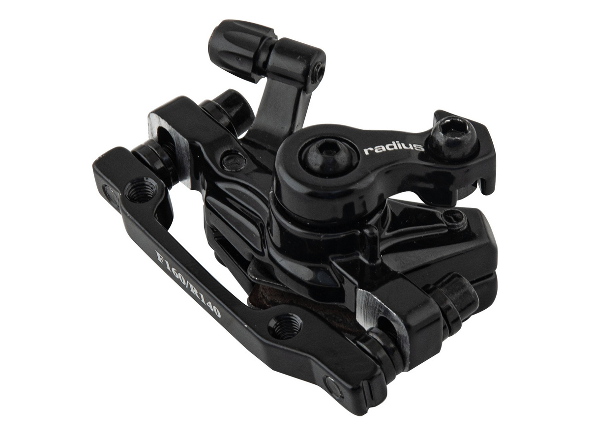 Disk kočnica prednja radius mehanička crna set sa diskom