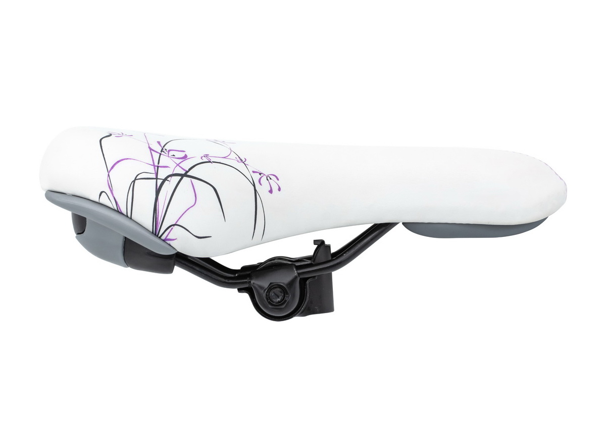 Sedlo mtb ljubičasto belo classy lady