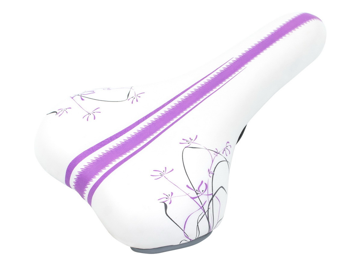 Sedlo mtb ljubičasto belo classy lady