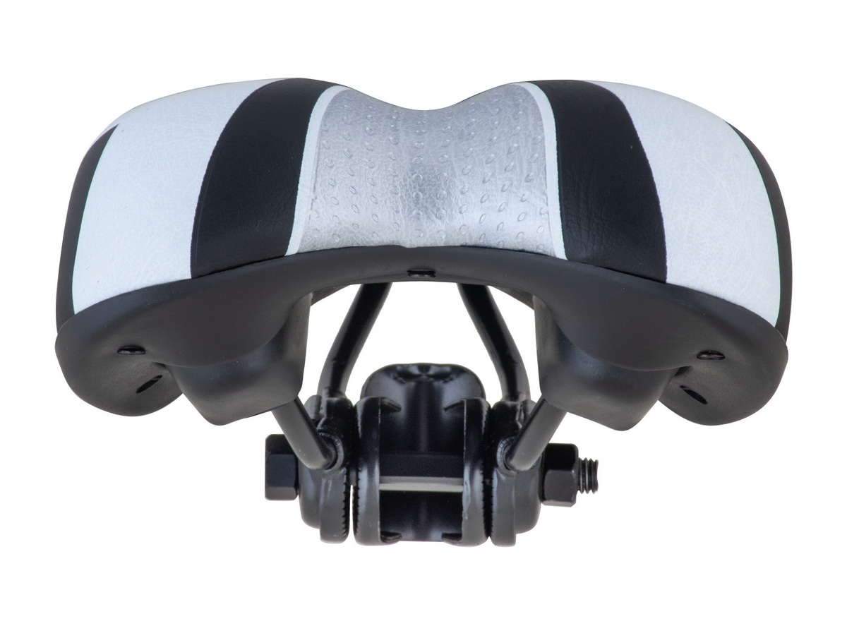 Sedlo mtb belo crno cross country