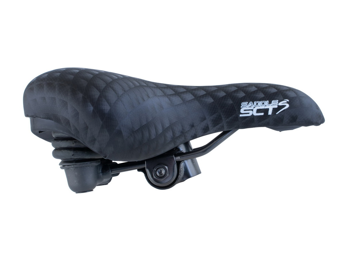 Sedlo crno paris comfort sa gumenim oprugama